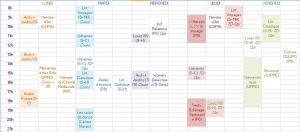Current Schedule - EXCEL