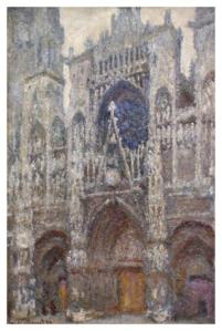 Rouen Cathedral in Grey Weather